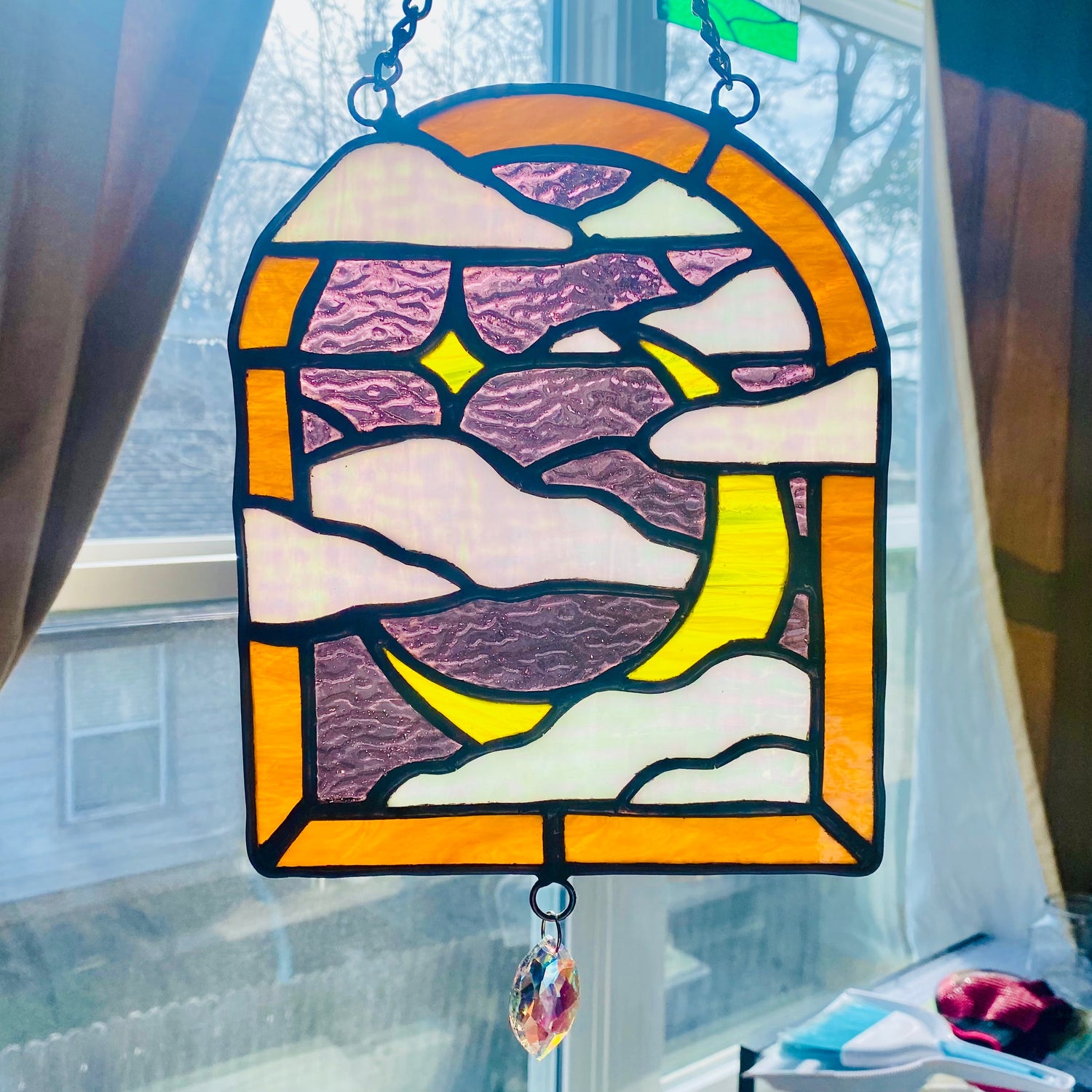 Sunlit Mirth Stained Glass